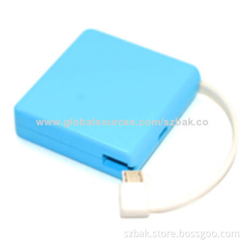Li-ion Polymer Cell Power Bank, 2,000mAh Capacity, Sized 55.8*51*14mm with Good Quality and Price